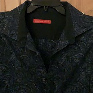 Paisley Saks Fifth Ave Chemise